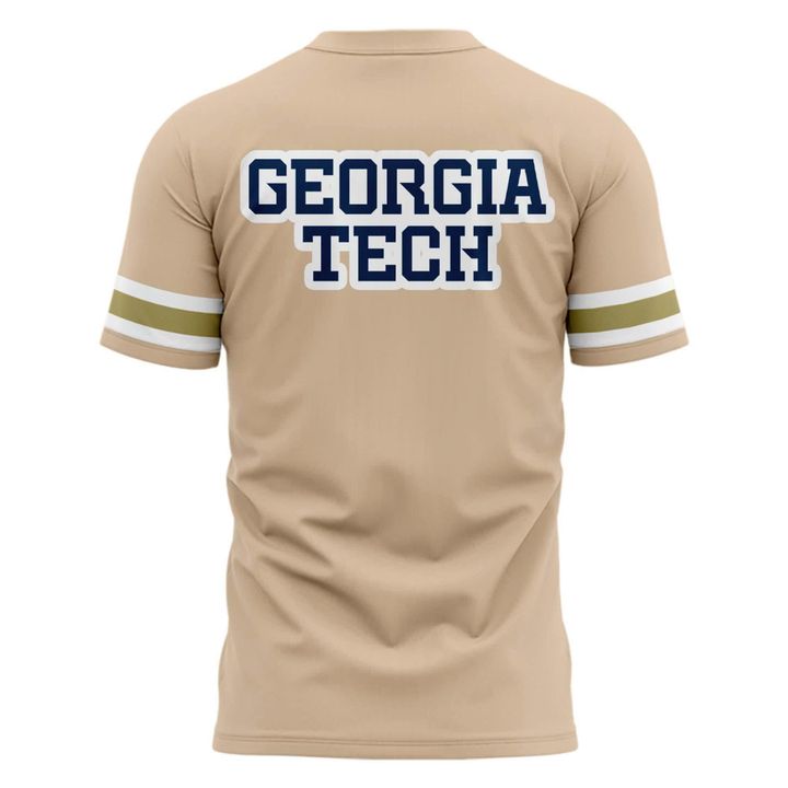 Special New Georgia Tech Wordmark Uniform Tshirt