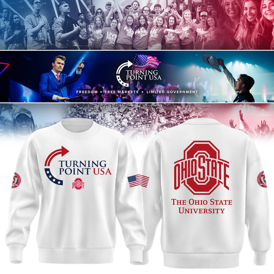 Limited Edition Ohio State Buckeyes x Turning Point USA Sweatshirt
