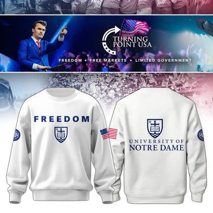 .   Notre Dame Campus Freedom Sweatshirt