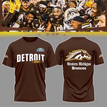 THE BRONCOS ARE DETROIT BOUND!