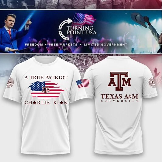 Limited Edition Texas A&M University x Turning Point USA T-Shirt