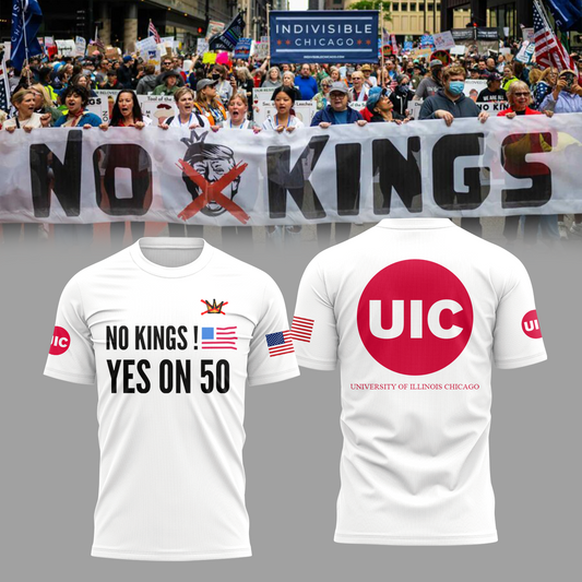 UIC x No Kings! YES ON 50