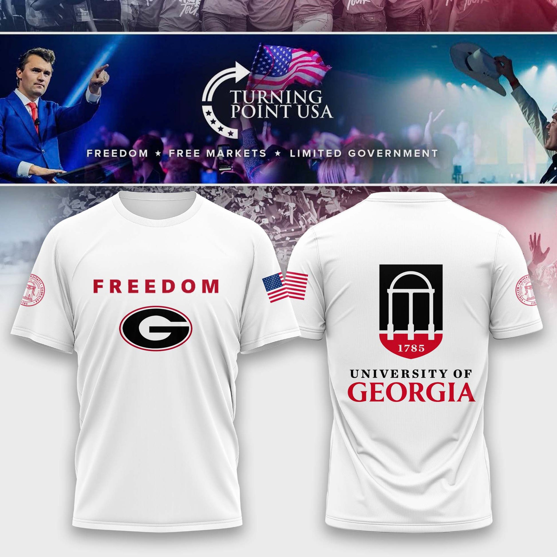 .     Georgia Campus Freedom Tshirt