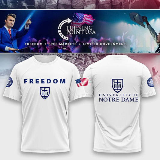 .    Notre Dame Campus Freedom Tshirt