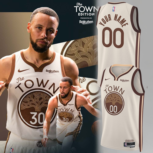 ..Golden State Warriors New Jersey (Custom Name &amp; Number) 2