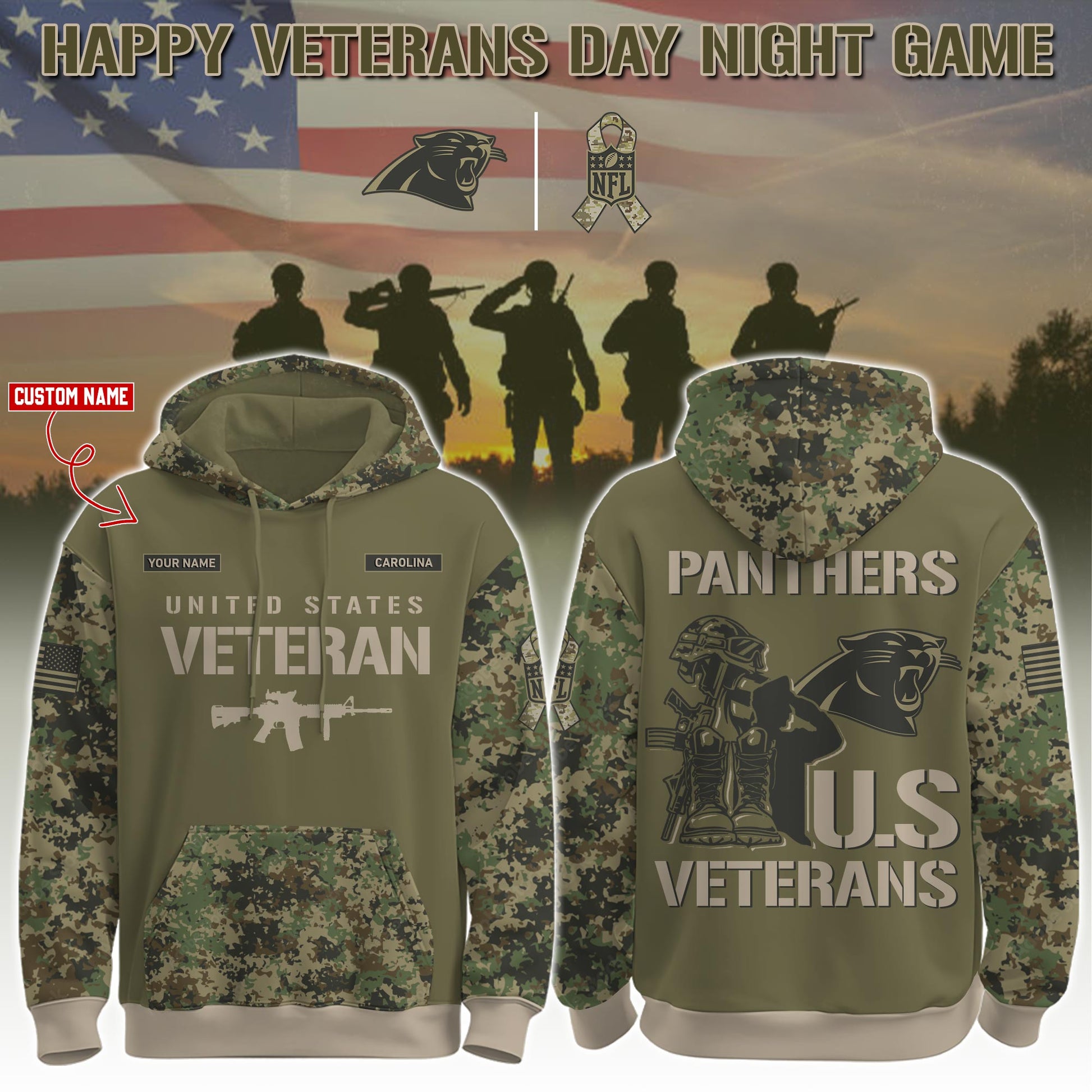 .CAR-Veteran Day 2025 Hoodie Limited Edions