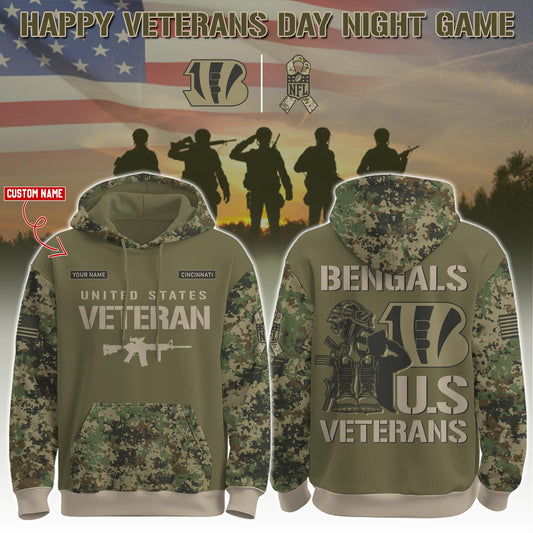 .CIN-Veteran Day 2025 Hoodie Limited Edions