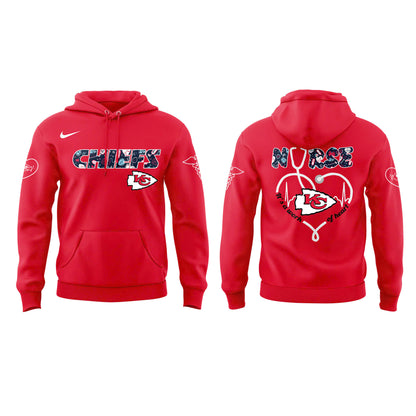 Kansas City Chiefs NURSES NIGHT Hoodie | Jogger | Cap Limited Edition