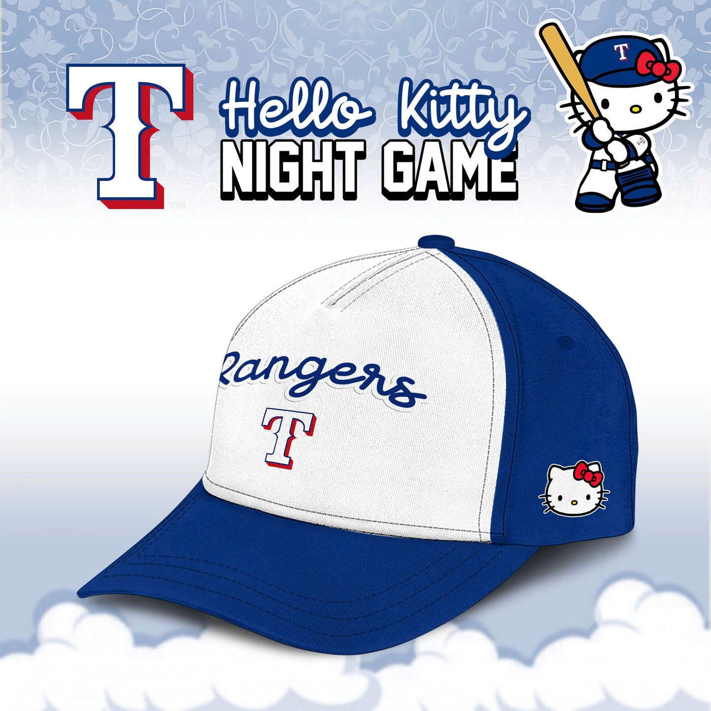 Texas Rangers x Hello Kitty And Friends Night Game Limited Edition Jersey 2025