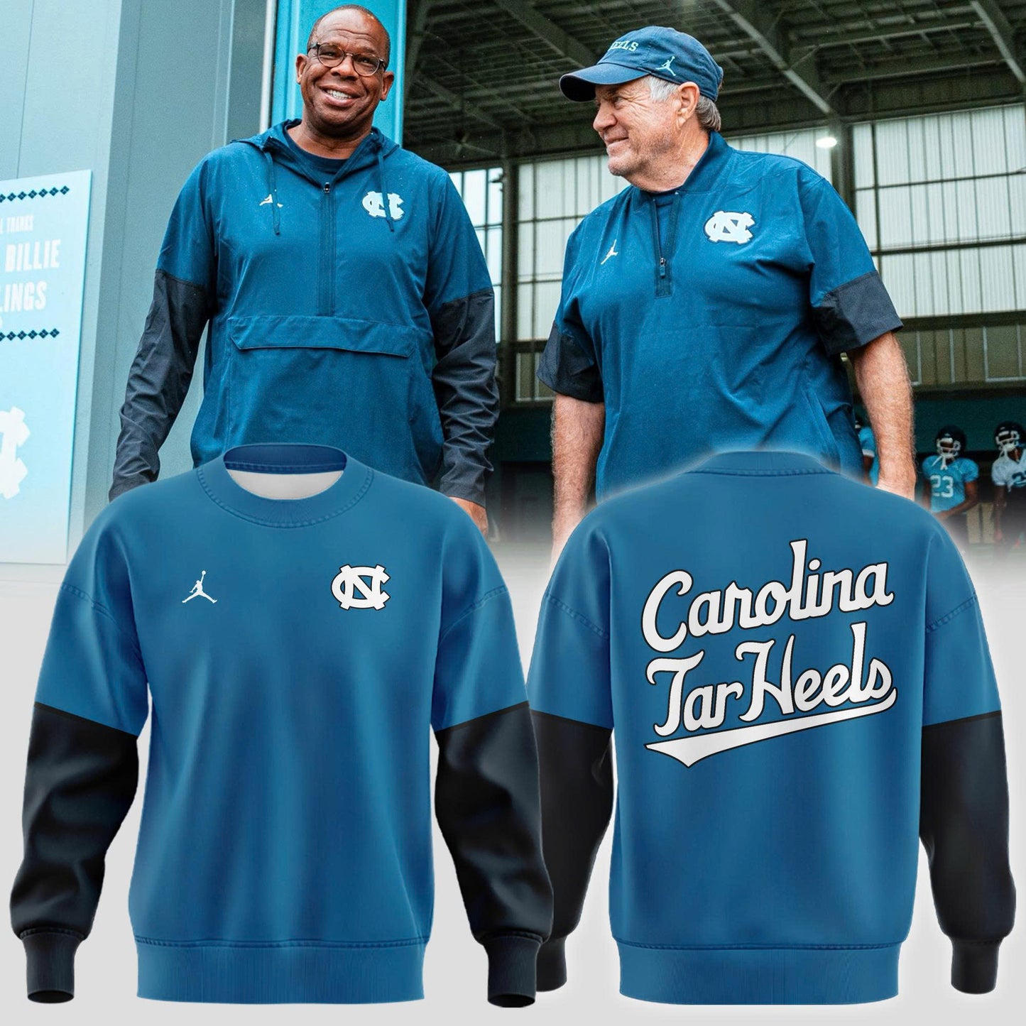 Special New Coach North Carolina Tar Heels Uniform Sweat