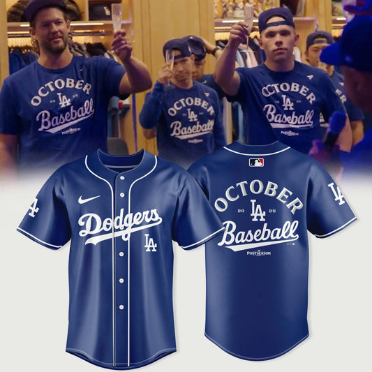 _ Los Angeles Dodgers 2025 Postseason Collection Jersey