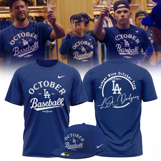_ Los Angeles Dodgers 2025 Postseason Collection T-shirt