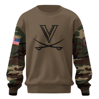 Virginia Football Camo Sweatshirt Limited Edition